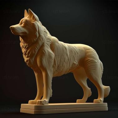 3D model Azores Shepherd dog (STL)